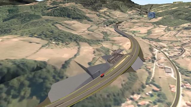 autocesta vizualizacija