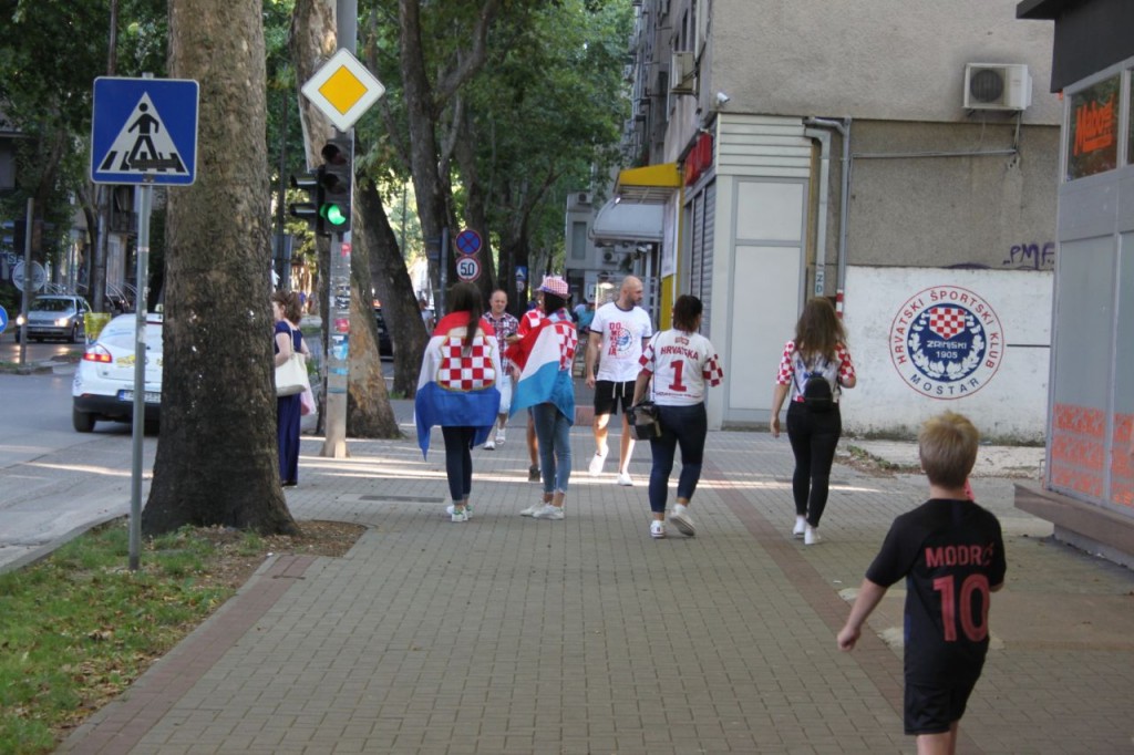 Pogledajte kako je Mostar pratio utakmicu Hrvatska-Rusija