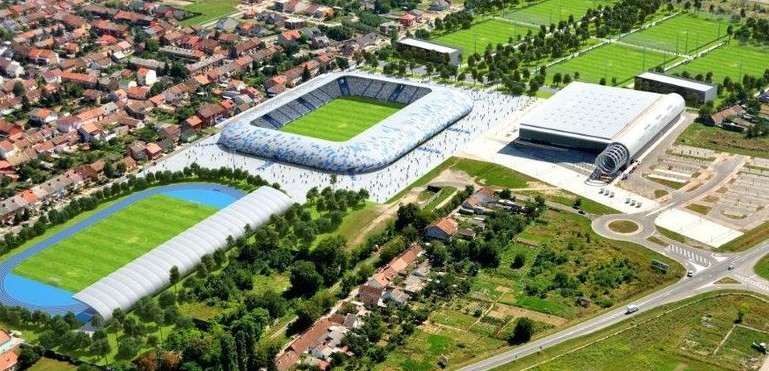 Radovi na izgradnji novog stadiona NK Osijek započinju ovog tjedna