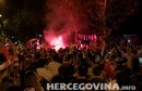 Ludnica nad ludnicama u Mostaru nakon pobjede Hrvatske nad Rusijom