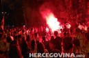 Ludnica nad ludnicama u Mostaru nakon pobjede Hrvatske nad Rusijom