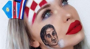 Zlatko Dalić u Livnu 'dobio' ulicu; Navijačica nacrtala njegov lik na obrazu
