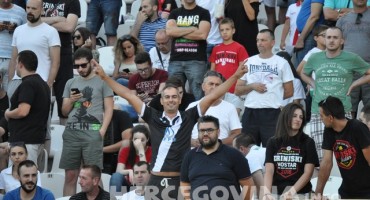 HŠK Zrinjski: Pogledajte kako je bilo na tribinama na utakmici protiv Spartaka