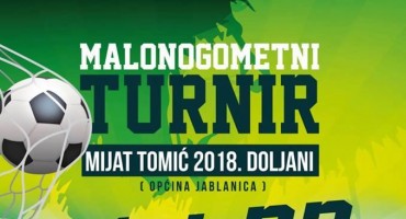 Veliki malonogometni turnir Mijat Tomić Doljani 2018.