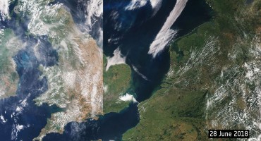 Ovo se dogodilo u posljednjih mjesec dana: Satelitske snimke otkrivaju drastične posljedice klimatskih promjena