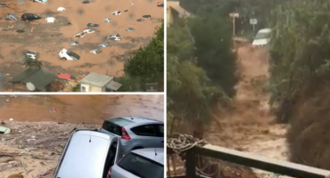 atena, poplave, požari