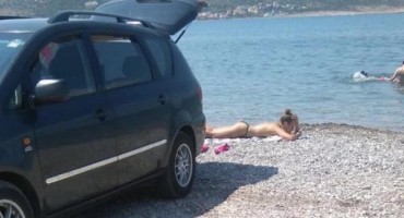 autom na plažu