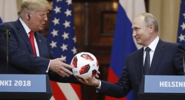 Vladimir Putin, Donald Trump, lopta