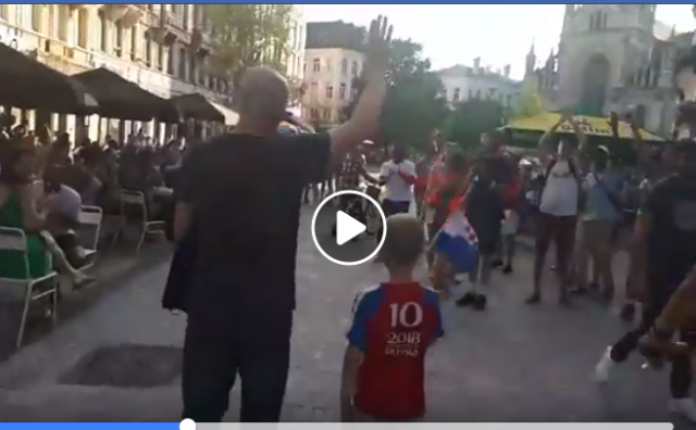hrvatska zastava, Bruxelles