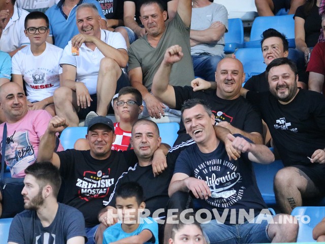 HŠK Zrinjski: Pogledajte kako je bilo na tribinama Pecare na utakmici protiv Ludogoretsa