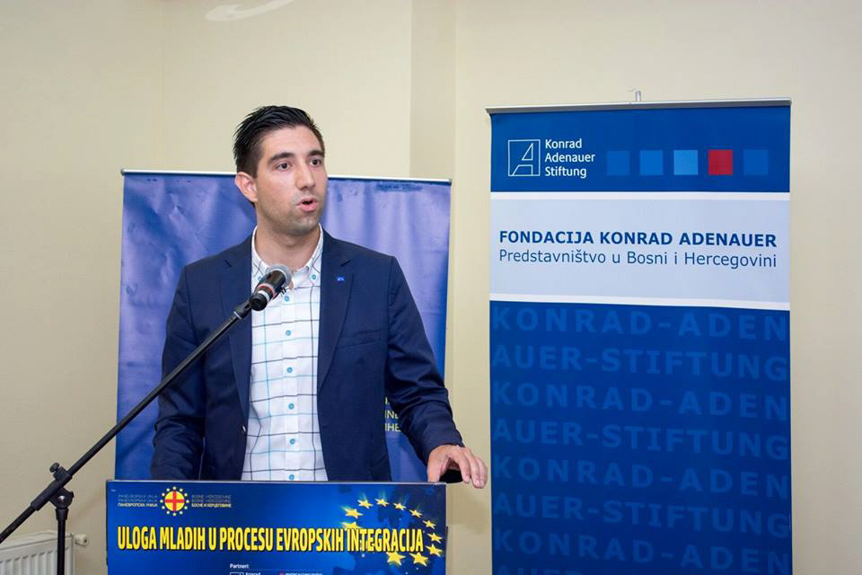 Mario Mikulić predavač na Međunarodnoj konferenciju ''Uloga mladih u procesu europskih integracija''