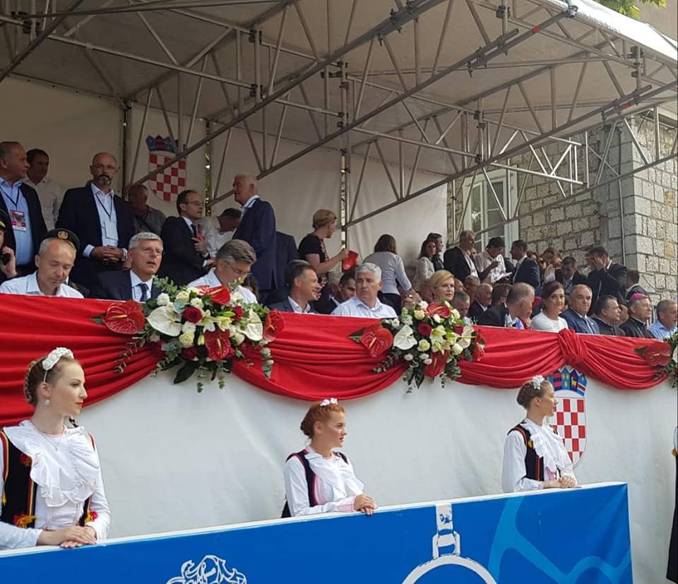 Hrvatski član Predsjedništva BiH dr. Dragan Čović nazočio 303. sinjskoj alci