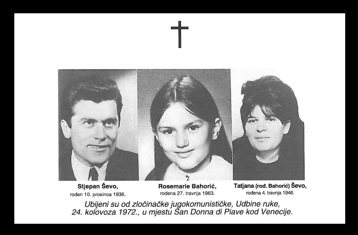 46 godina od ubojstva obitelji Stjepana Ševe – za ovaj zločin nitko nije odgovarao