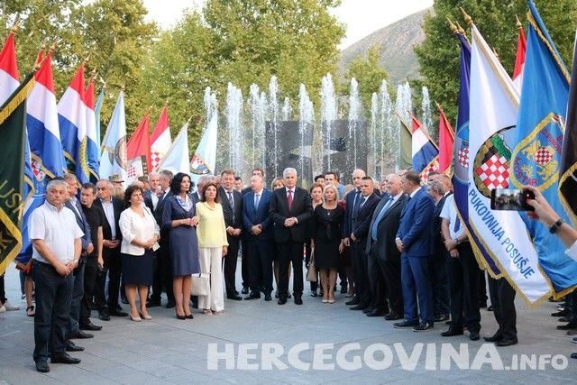 Mostar: Svečano obilježena 25. godišnjica utemeljenja HR HB