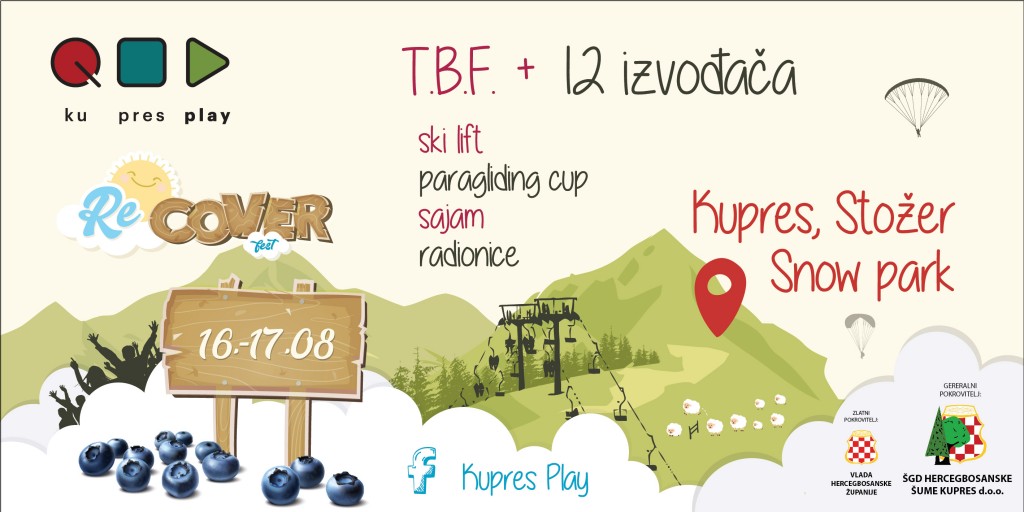 Kupres Play: TBF, glazba, ski-lift letovi i puno prirode