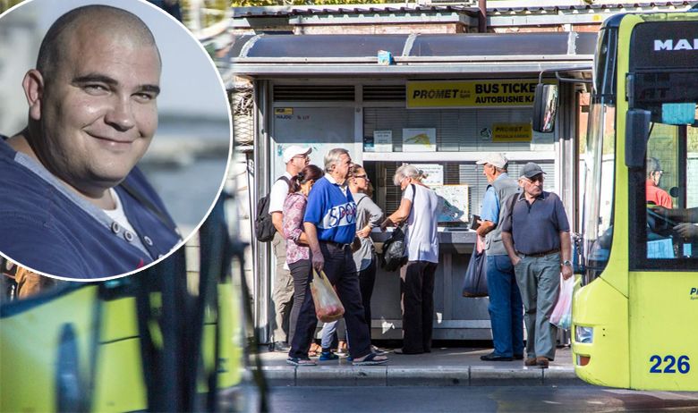 'Pajdo, dok sam ja vozač ovog busa, neće nitko prije tebe ući u njega'