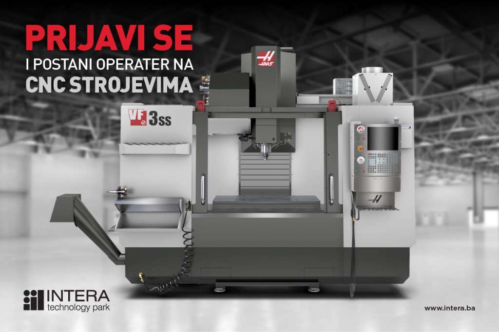 Želite lakše do posla? Otvorene prijave za novi ciklus obuke za CNC operatere!