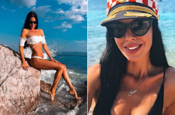 Ivana Knoll izbacila grudi, a ni na moru se ne odriče kockica