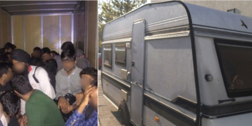 Talijan u kamion nagurao 59 migranata, Španjolci u kamp prikolici švercali još 13 stranaca