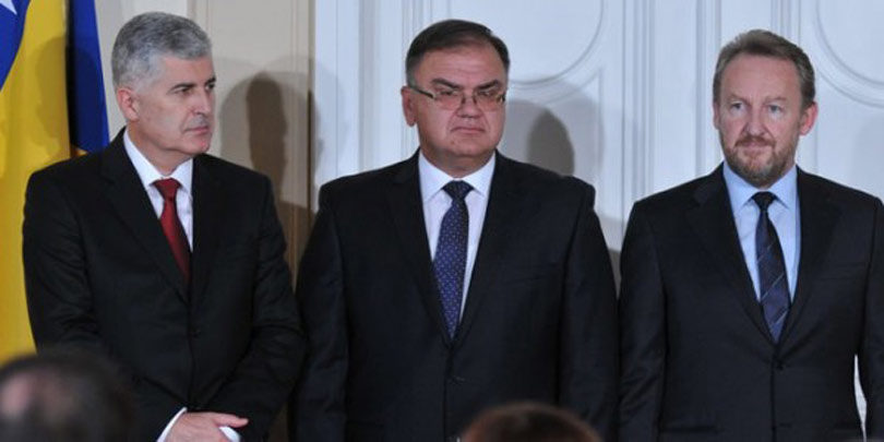 Čović i Ivanić složni: Izetbegović ne može nastupati u ime cijelog predsjedništva