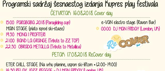 kupres festival