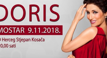 Hrvatska glazbena diva Doris Dragović u Mostaru