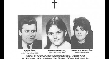 stjepan ševo, ubojstvo