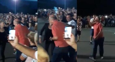 Svoj doček dobio i komentator HRT-a Drago Ćosić