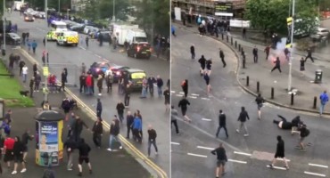 Osijek, navijački neredi