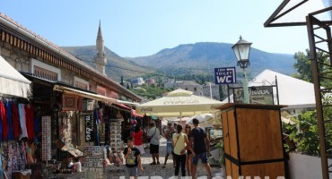 Mostar, turisti