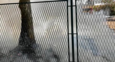 Požar u krugu tvornice 'Lasta' Čapljina