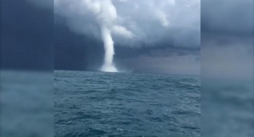 Pogledajte nevjerojatan prizor tornada na Sredozemnom moru