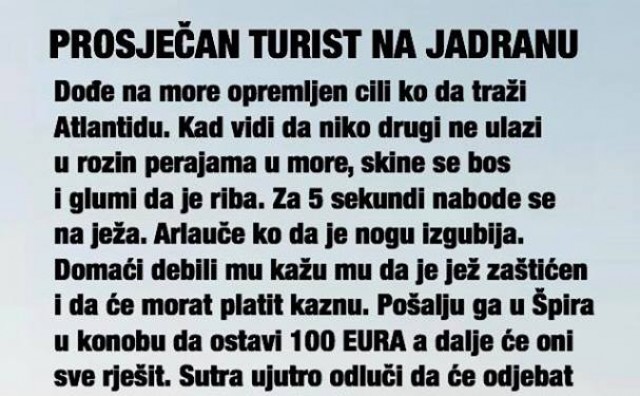 turisti, jadran
