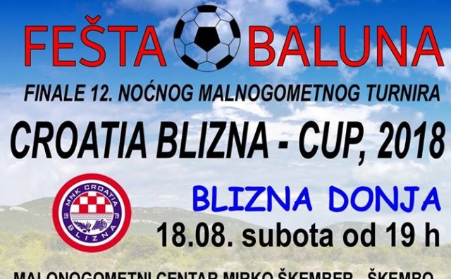 Finale 12. CROATIA-BLIZNA CUPA  2018