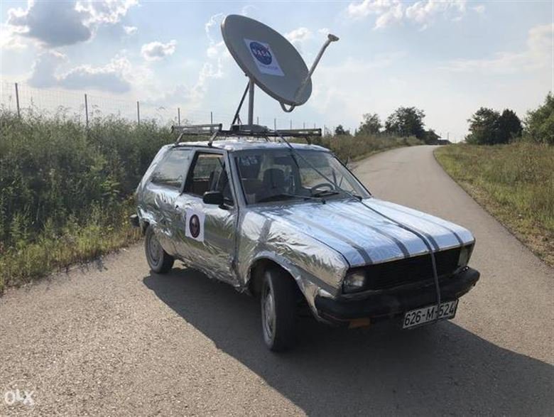Bosanac prodaje Yugo 45 opremljen za borbu protiv vanzemaljaca: