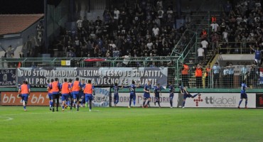 NK Široki Brijeg: Navijači skandirali Šiliću odlazi