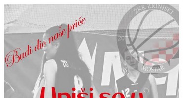 ŽKK Zrinjski 2010 vrši upis novih članica