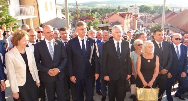 dr. Dragan Čović, Andrej Plenković, Livno