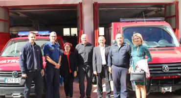 Mostarskim vatrogascima donirana bespilotna letjelica