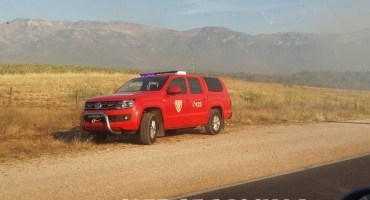 Mostar, požar, vatrogasci