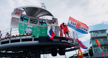 Domišljati Hercegovac: Zastava Herceg-Bosne na utrci Formule 1