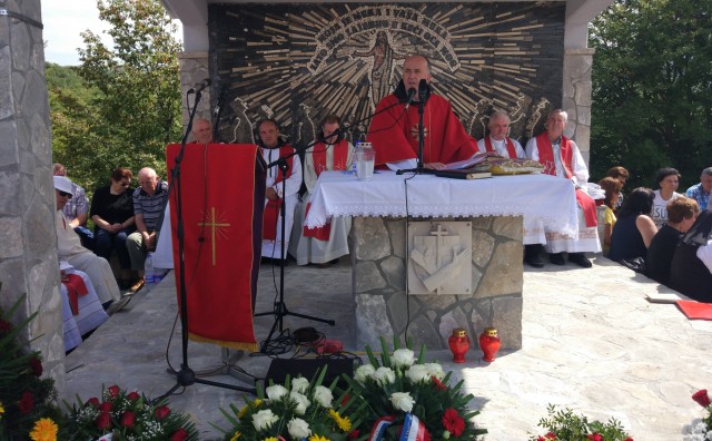 Na Vagnju održana sv. misa zadušnica za žrtve koje su jugokomunisti likvidirali 