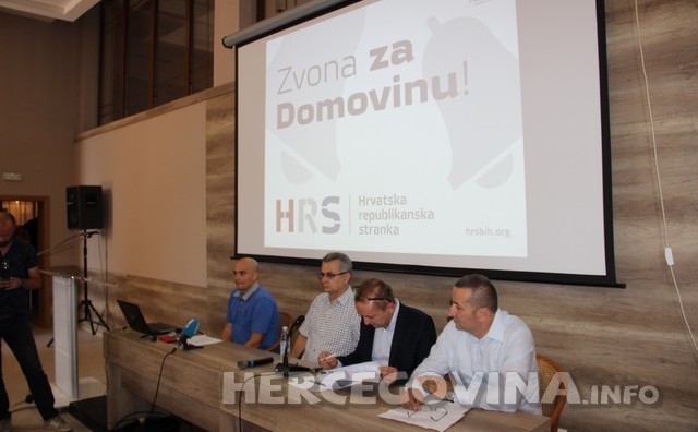 Hrvatska republikanska stranka medijima predstavila svoj program za predstojeće izbore