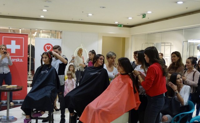 U Mostaru akcija doniranja kose za djecu oboljelu od raka