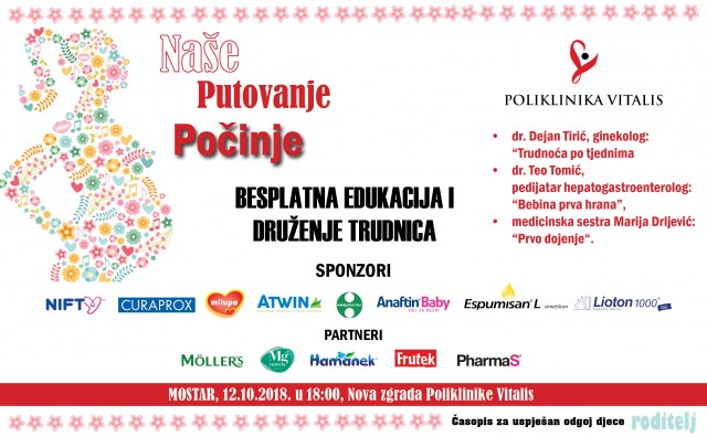 'Naše putovanje počinje'– Edukativno druženje sa trudnicama u Mostaru