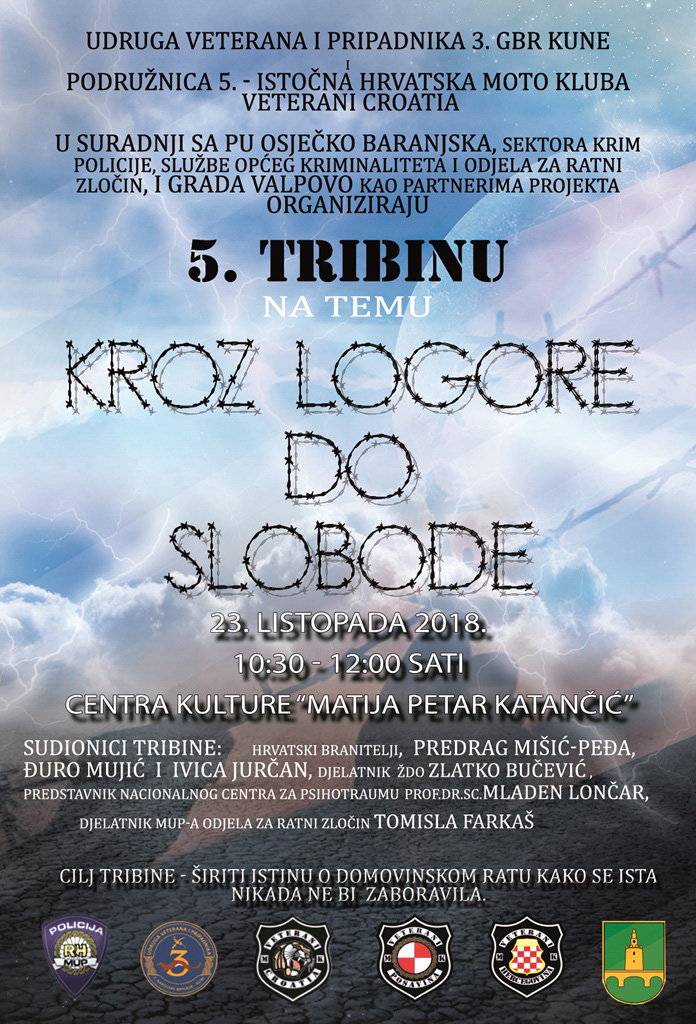 5. tribina na temu Kroz Logore do Slobode