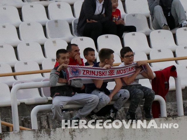 HŠK Zrinjski: Pogledajte kako je bilo na tribinama na utakmici protiv Krupe