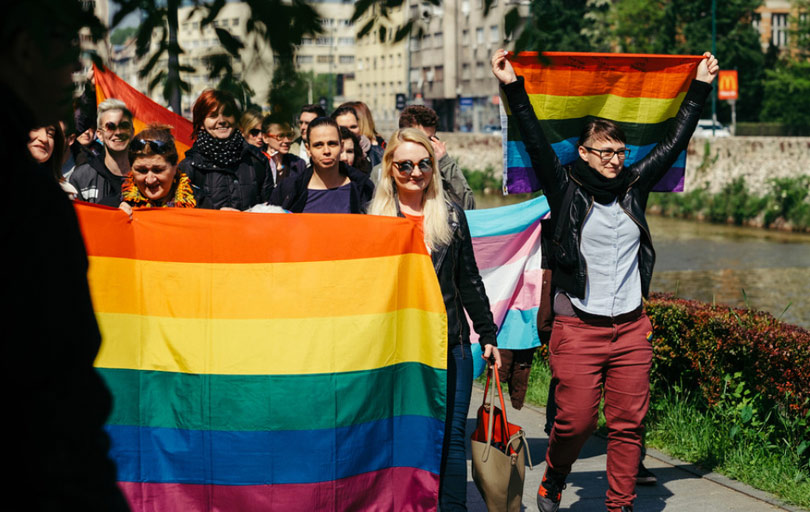 Dva prosvjeda protiv LGBT parade u Sarajevu