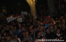 Mostar, prosvjed