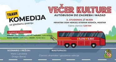 Autobus smijeha dolazi u Mostar i Hercegovinu: Autobusom do Zagreba i nazad